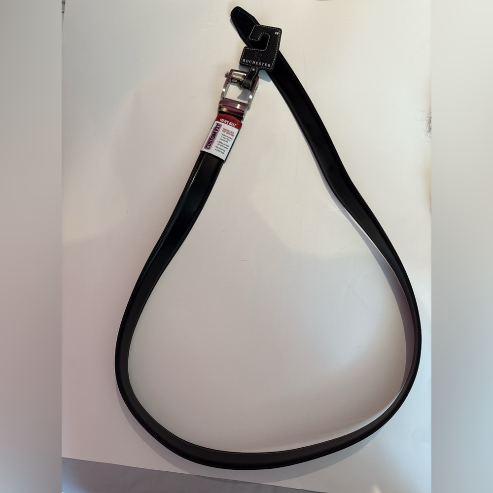 Black Leather Belt
